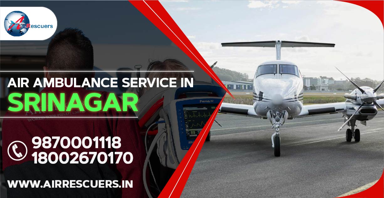 Air ambulance service in srinagar