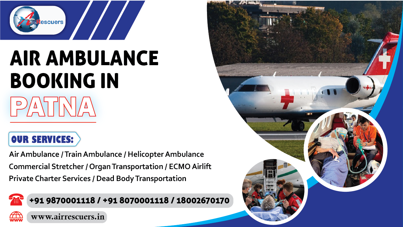 Air Ambulance Booking in Patna