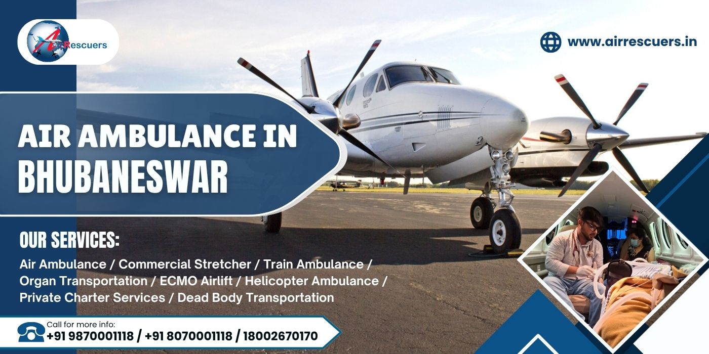Air Ambulance in Bhubaneswar