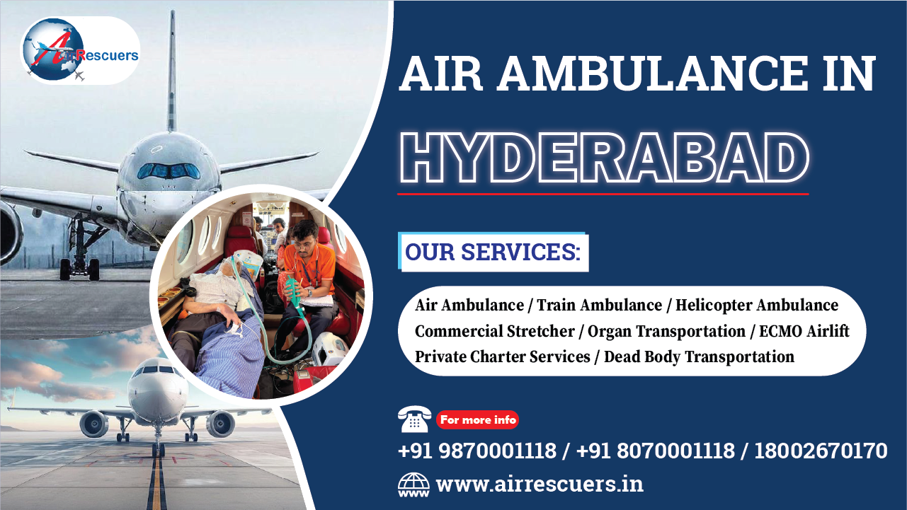 Air Ambulance in Hyderabad