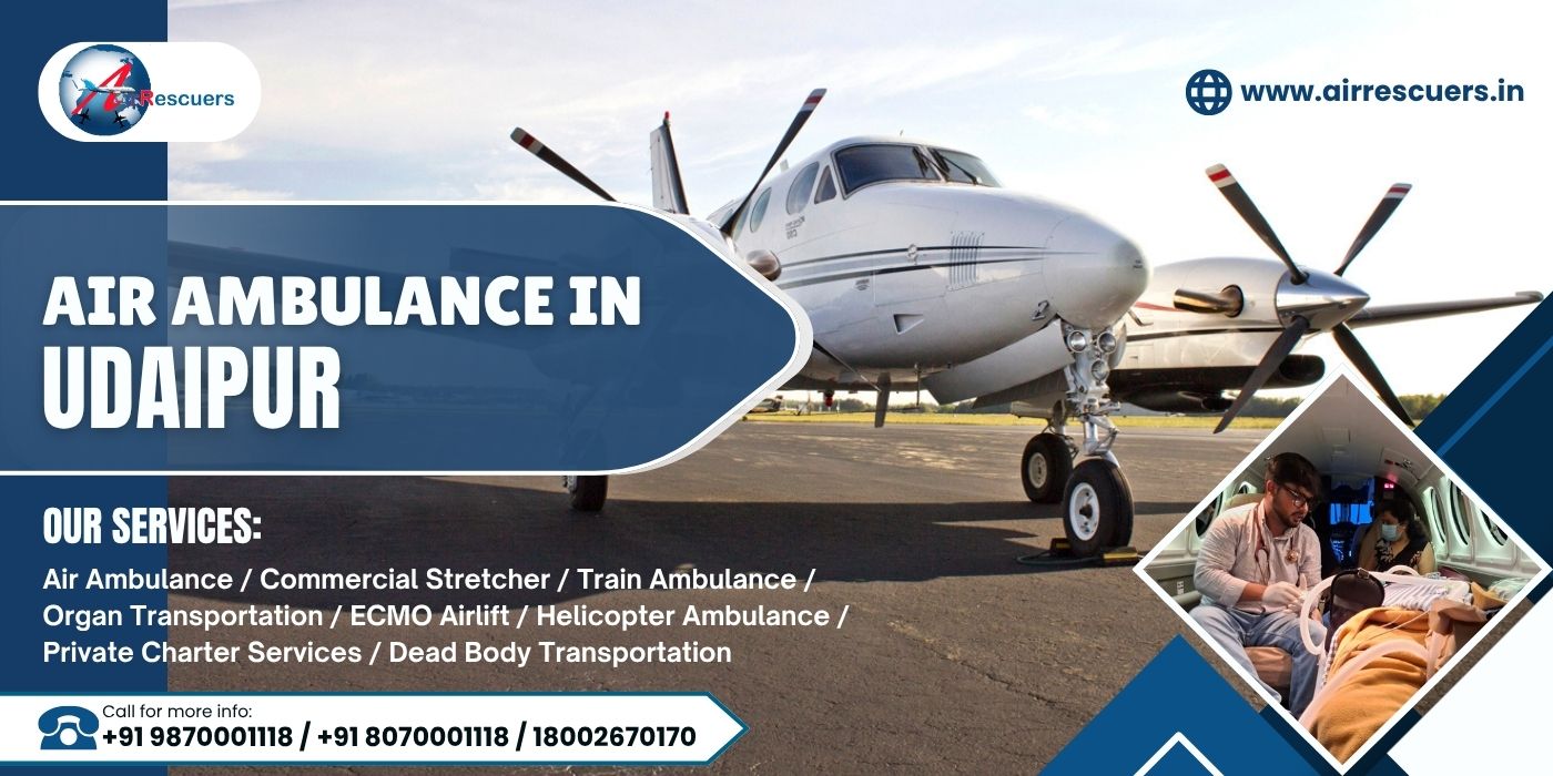 Air Ambulance in Udaipur