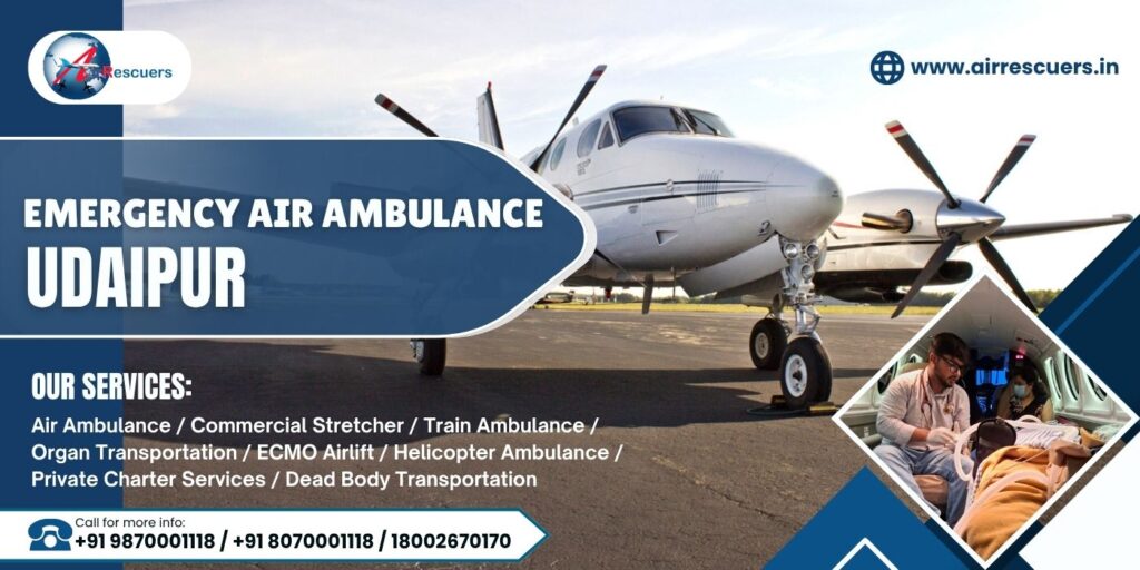 Emergency Air Ambulance udaipur