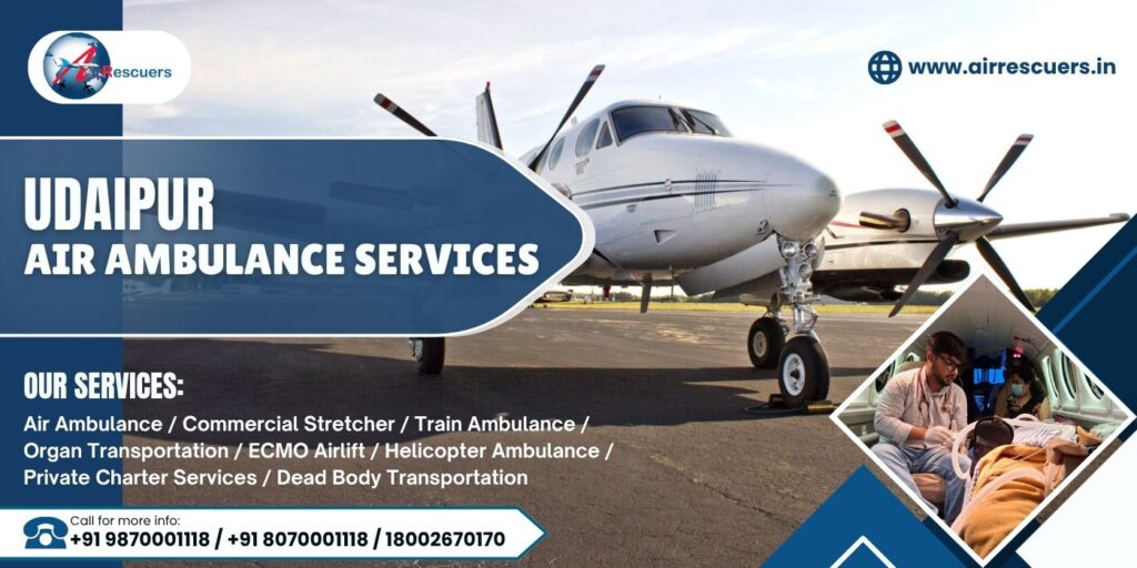 udaipur Air Ambulance Services