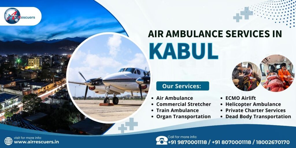 Air Ambulance Services in Kabul