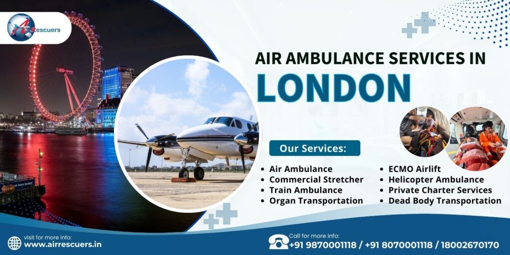 Air Ambulance Services in London