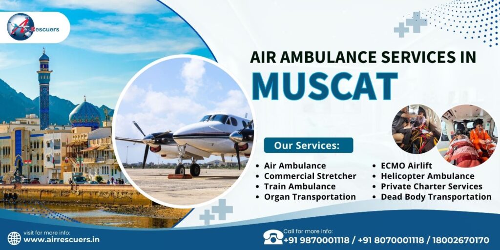 Air Ambulance Services in Muscat