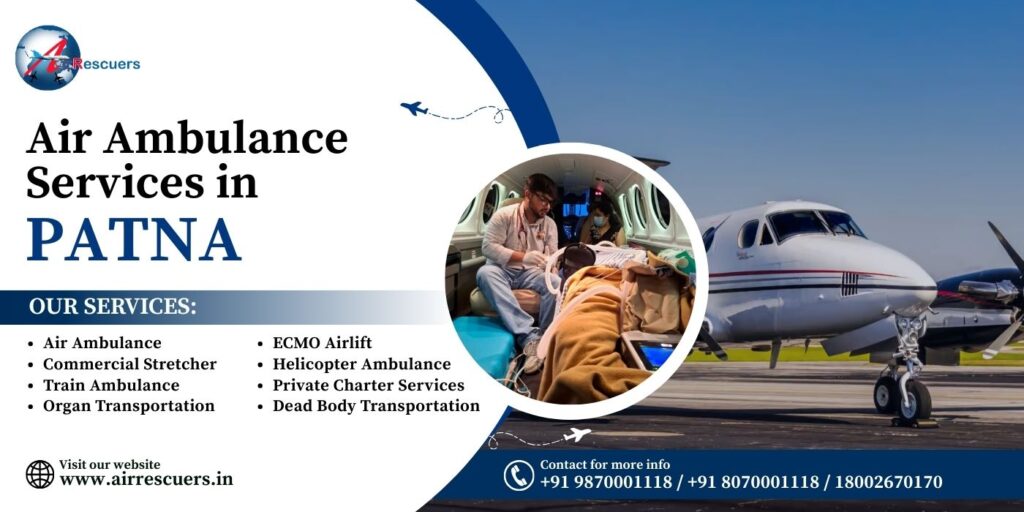 Air Ambulance Services in Patna