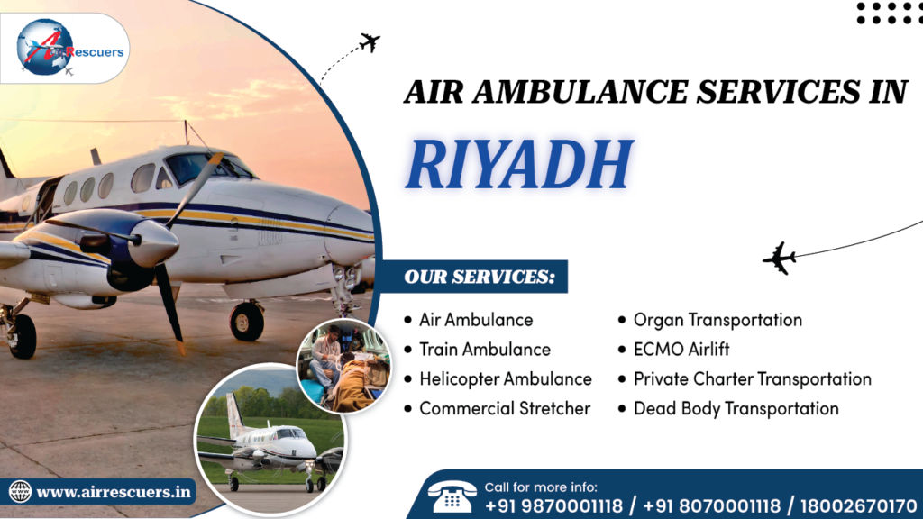 Air Ambulance Services in Riyadh
