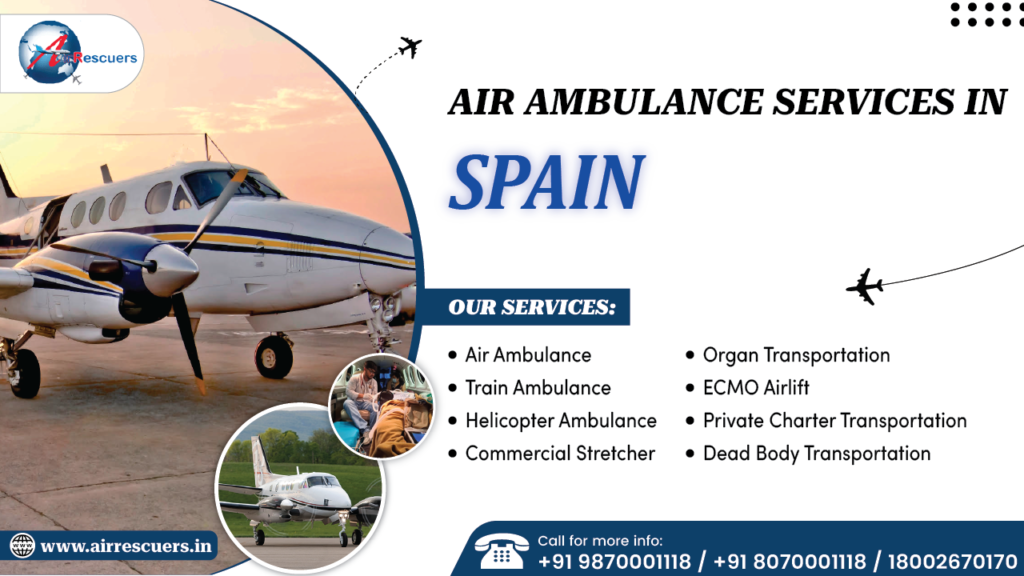 Air Ambulance Services in Spain