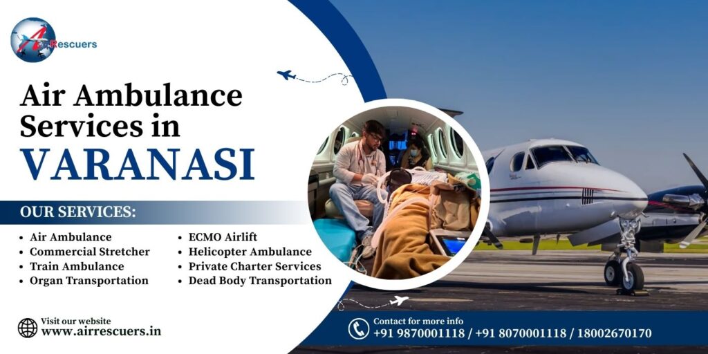 Air Ambulance Services in Varanasi