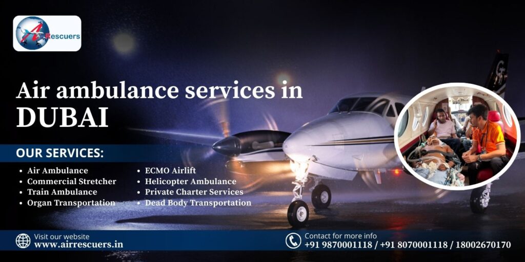 Air Ambulance Services in Dubai