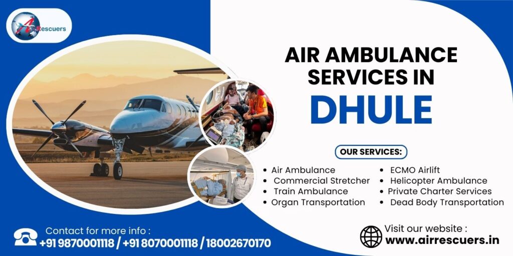 Air Ambulance Services in Dhule