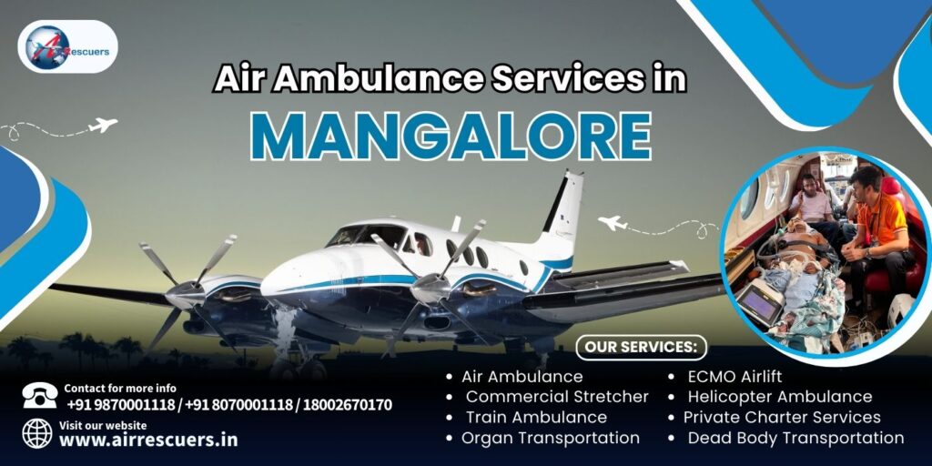 Air Ambulance Services in Mangalore