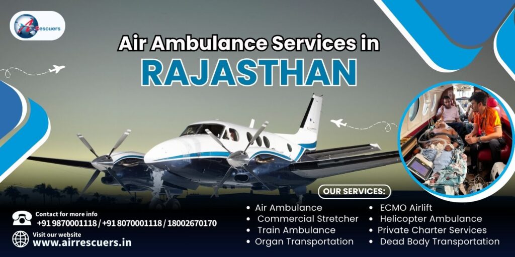Air Ambulance Services in Rajasthan