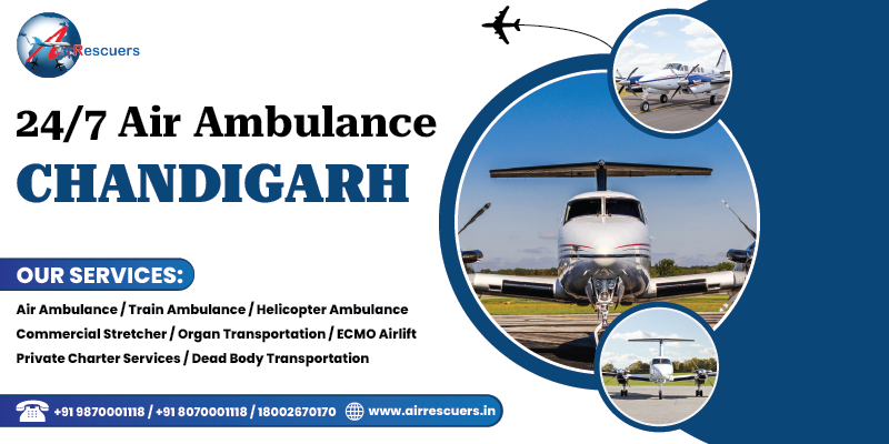 247 Air Ambulance Chandigarh