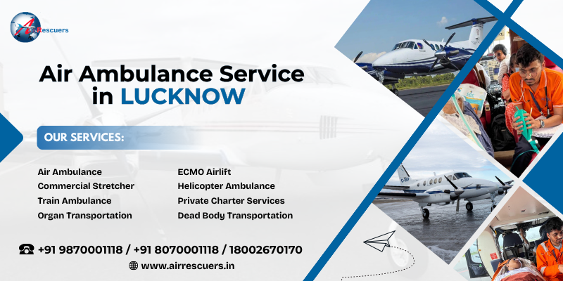 Air Ambulance Service in Lucknow