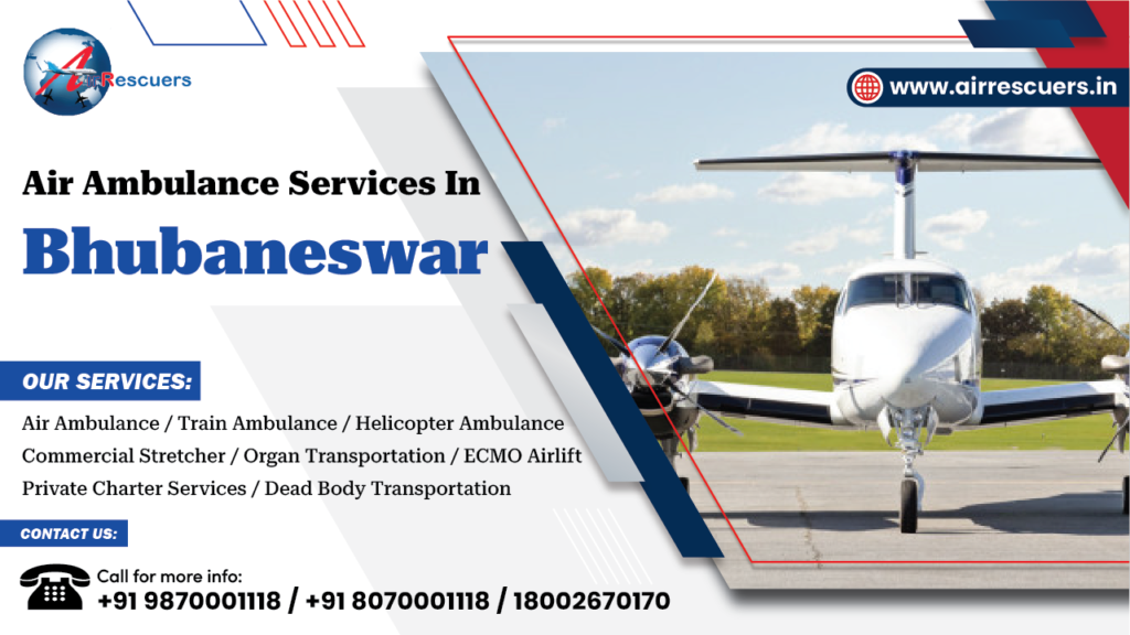 Air Ambulance Services in Bhubaneswar