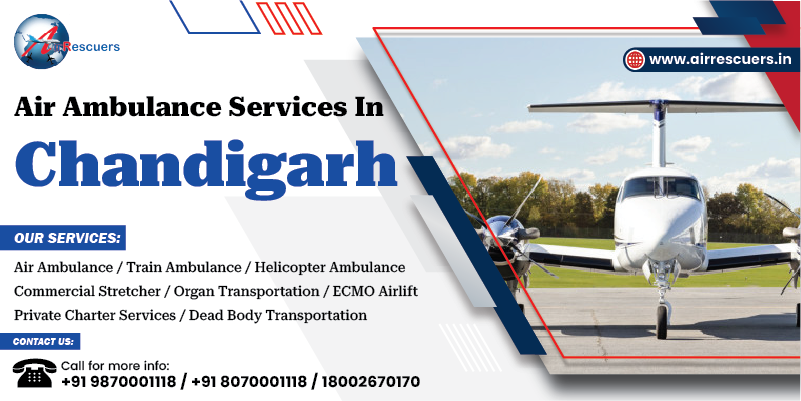 Air Ambulance Services in Chandigarh
