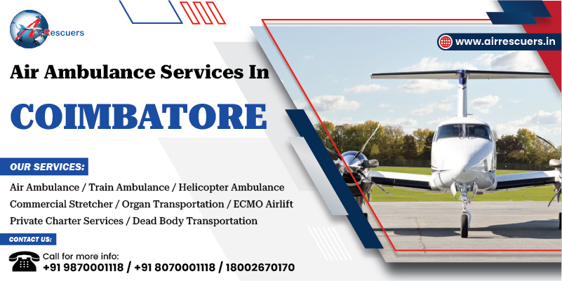 Air Ambulance Services in Coimbatore