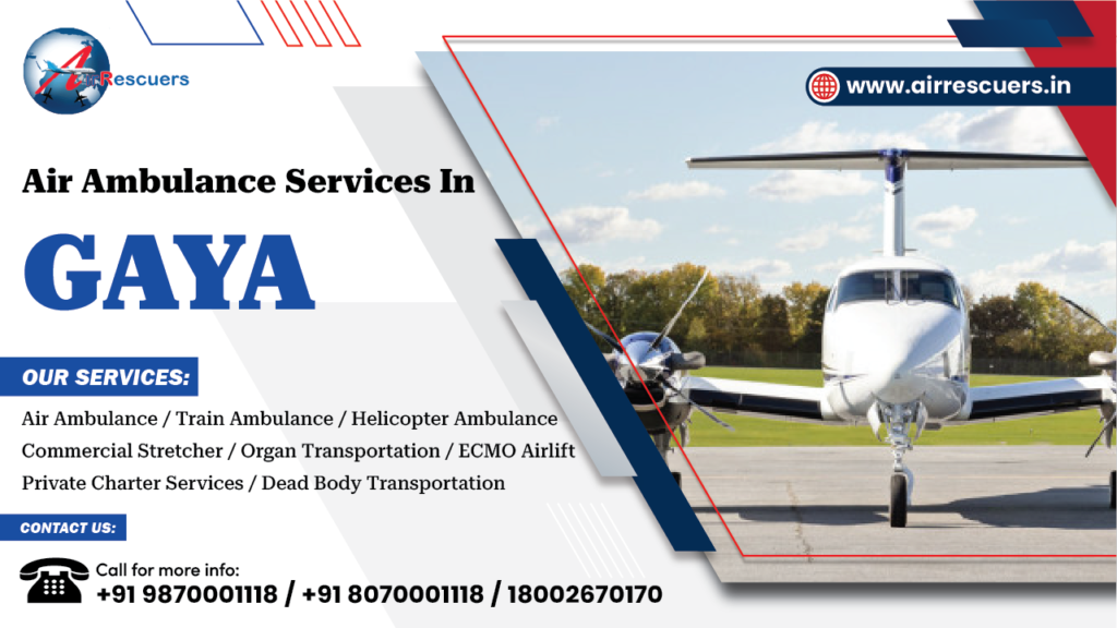 Air Ambulance Services in Gaya