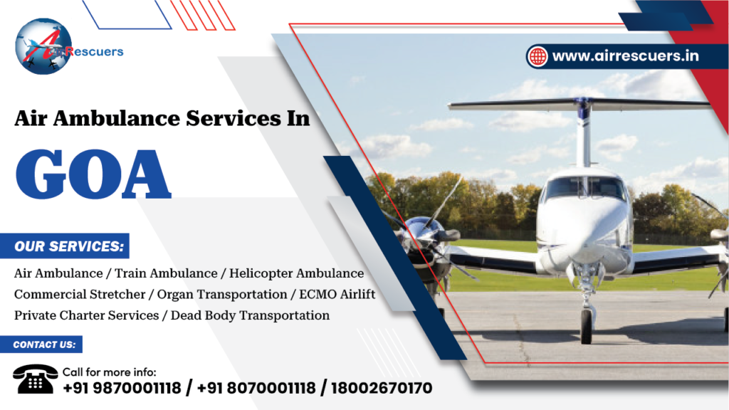 Air Ambulance Services in Goa