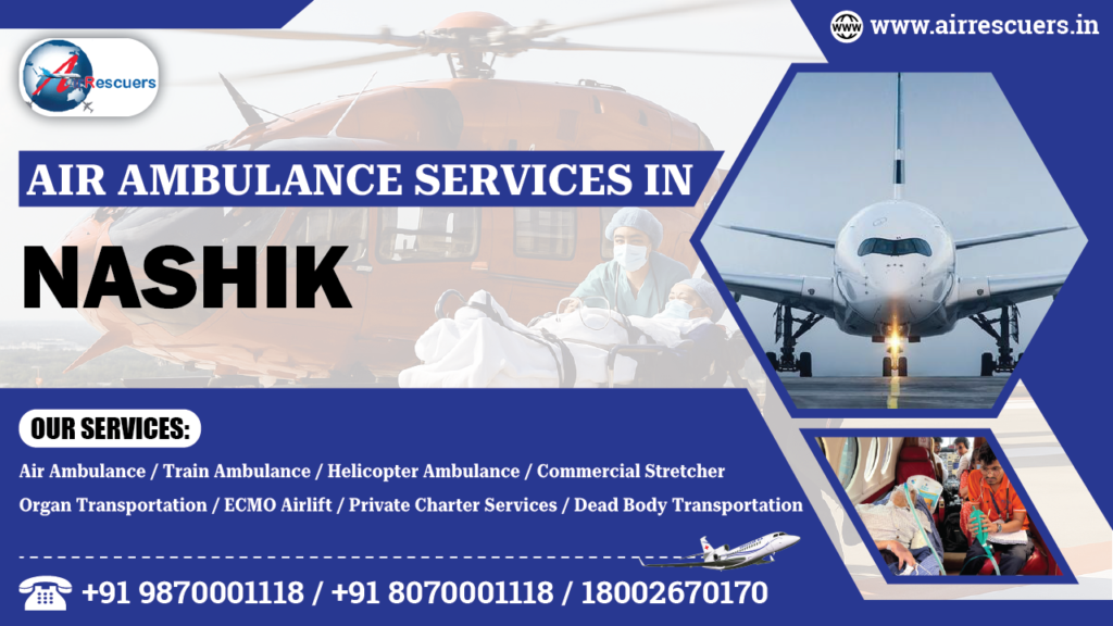 Air Ambulance services in Nashik