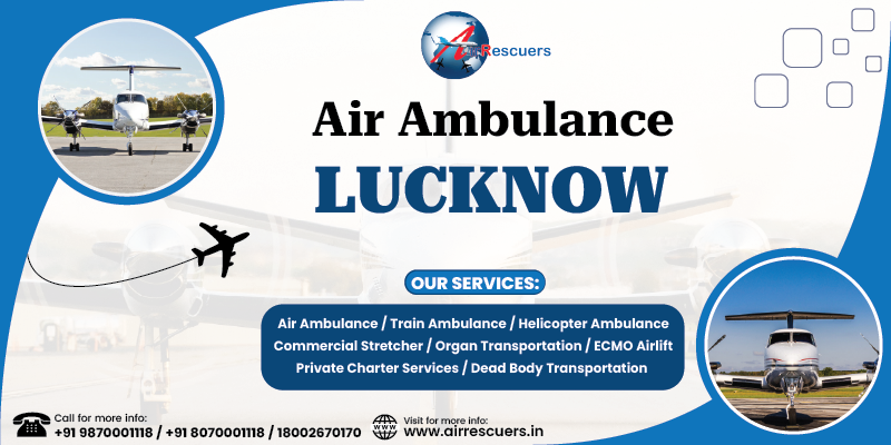 Air ambulance Lucknow