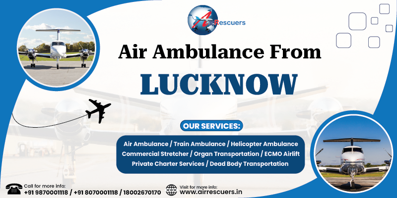 Air Ambulance From Lucknow