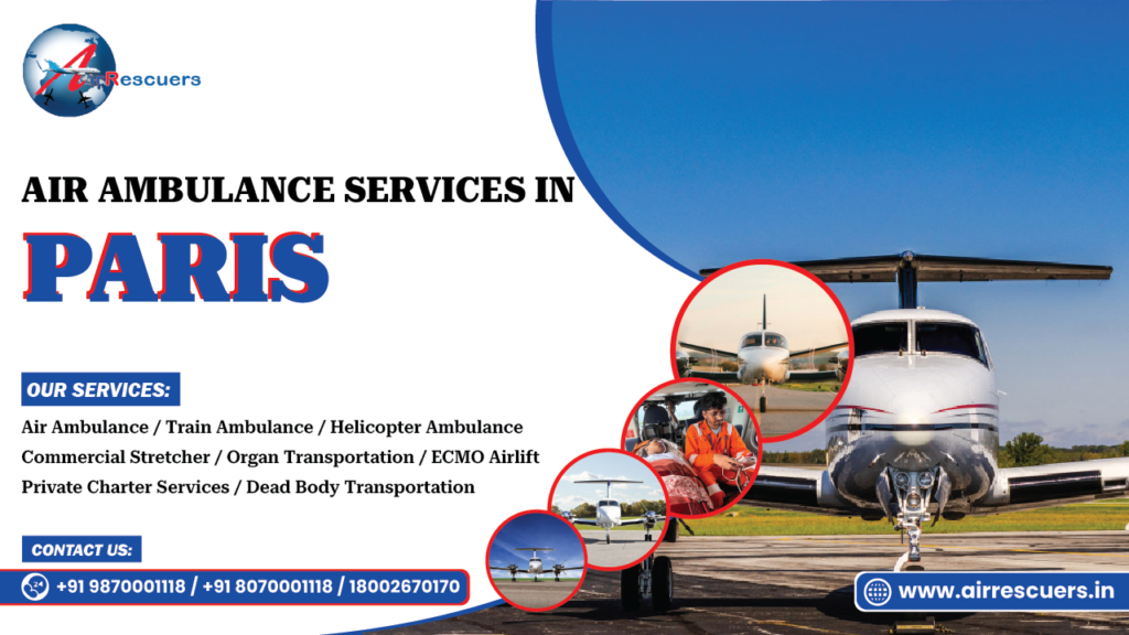 Air Ambulance Services in Paris