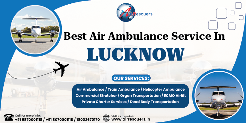 Best air ambulance service in Lucknow