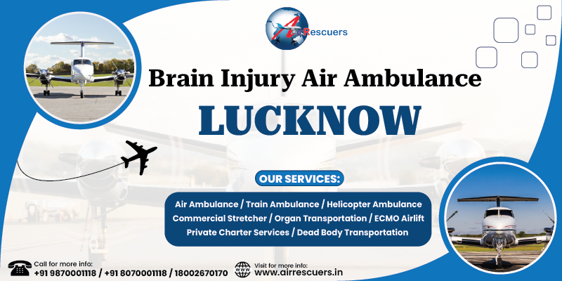 Brain Injury Air Ambulance Lucknow