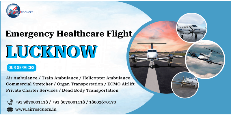 Emergency healthcare flight services advertisement