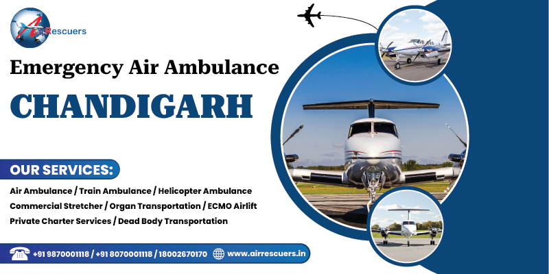 Emergency Air Ambulance Chandigarh