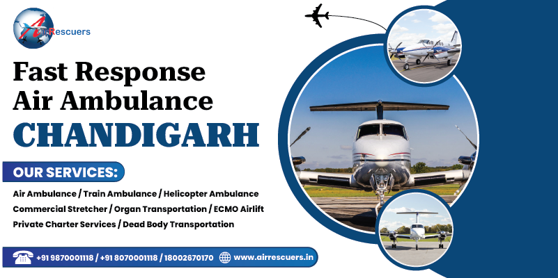 Fast Response Air Ambulance Chandigarh
