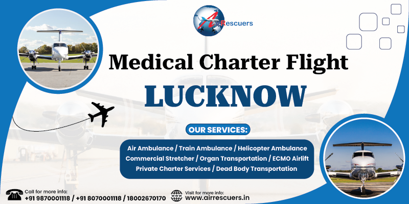 Medical Charter Flight Lucknow
