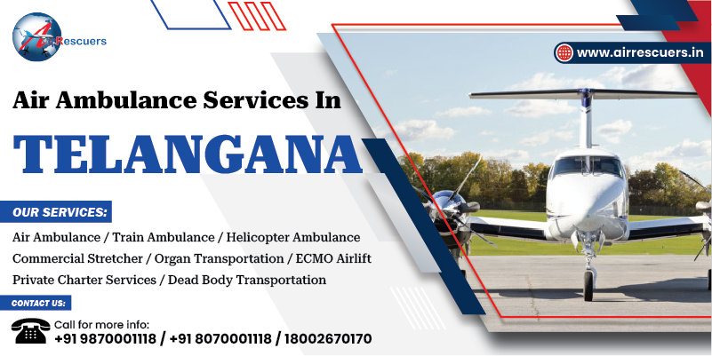 Air Ambulance Services in Telangana