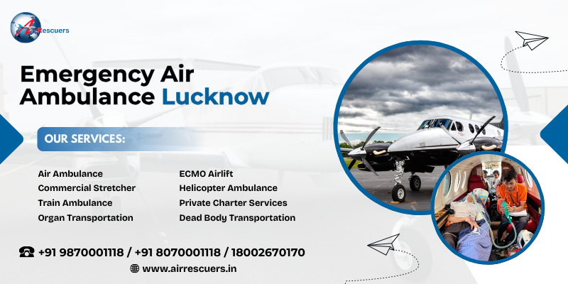 Emergency Air Ambulance Lucknow
