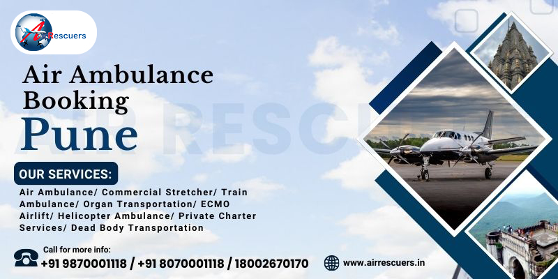 Air Ambulance Booking PUne