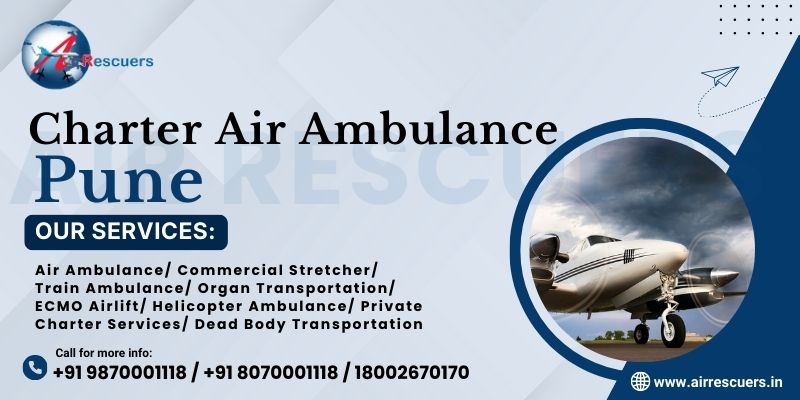 Charter Air Ambulance Pune