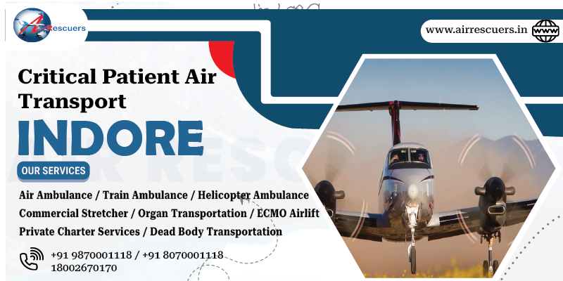 Critical Patient Air Transport Indore