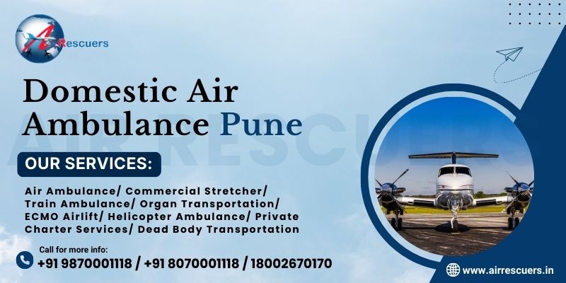 Domestic Air Ambulance Pune