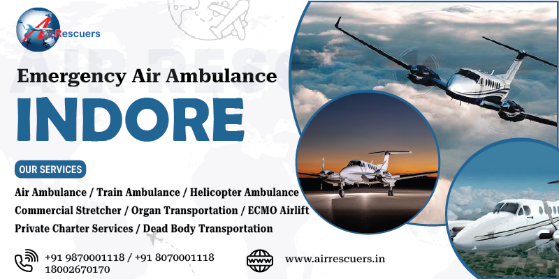 Emergency Air Ambulance Indore