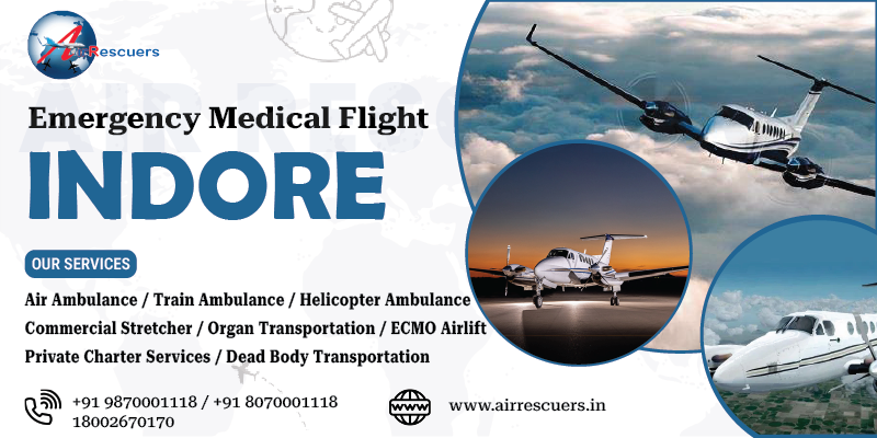 Emergency Medical Flight Indore