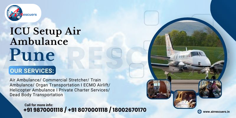 ICU Setup Air Ambulance Pune