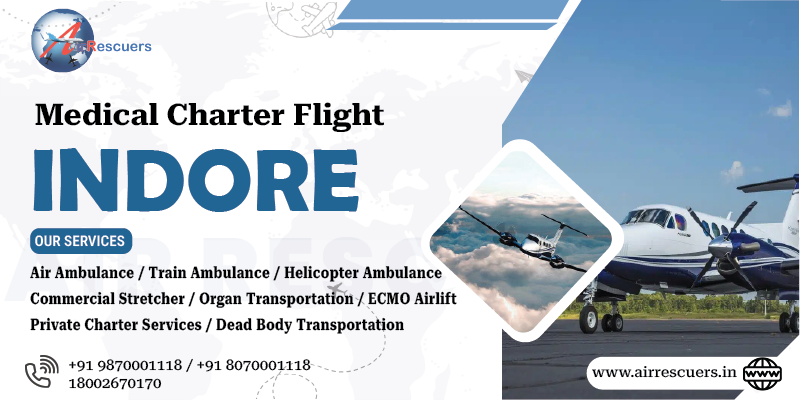 Medical Charter Flight Indore