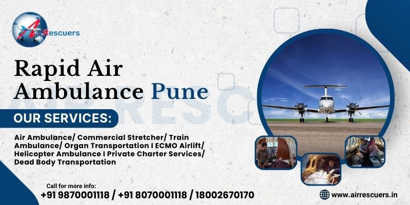 Rapid air ambulance pune