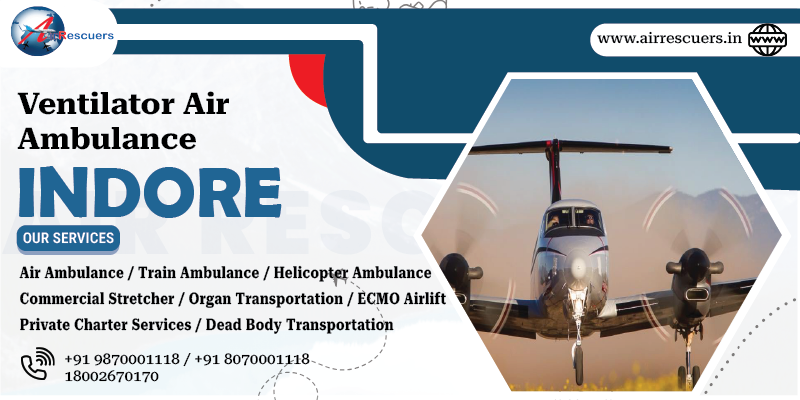 Ventilator Air Ambulance Indore