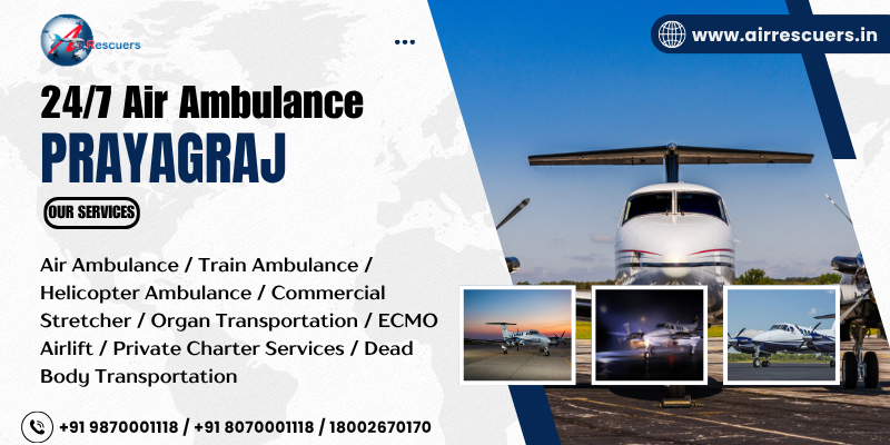 24/7 Air Ambulance Prayagraj