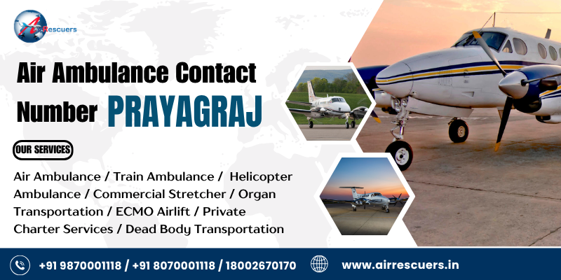 Air Ambulance Contact Number Prayagraj