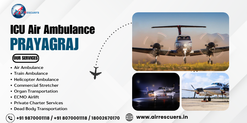 ICU Air Ambulance Prayagraj